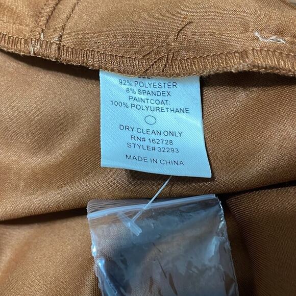 Voy Brown Button Front Mini Skirt Size S NWT - Picture 6 of 6